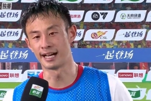 彭欣力：球队没有拿到分数很遗憾，以后每场球都是决战